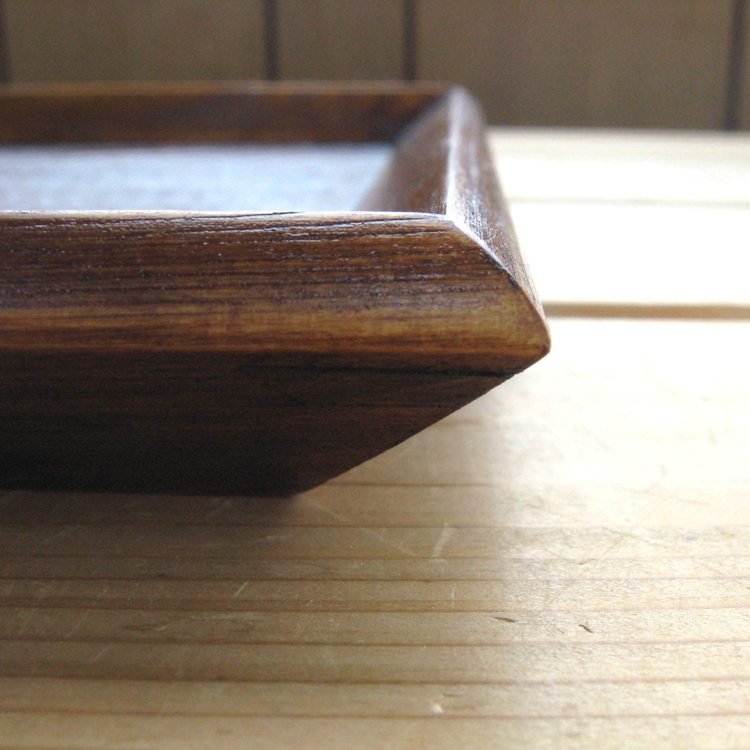 Amazon｜ナガオ 木製 おぼん トレー 42×33×2.4cm 漆 WK506L｜トレイ